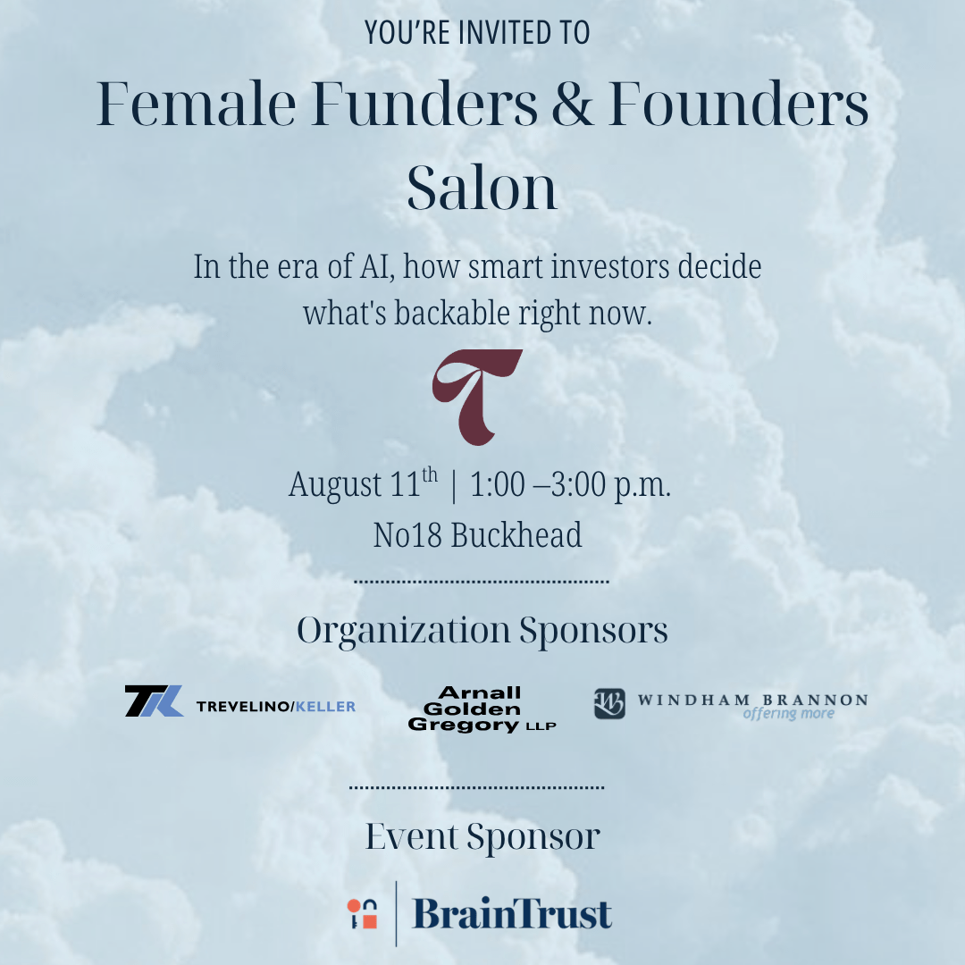 Female Funders and Founders Salon Event